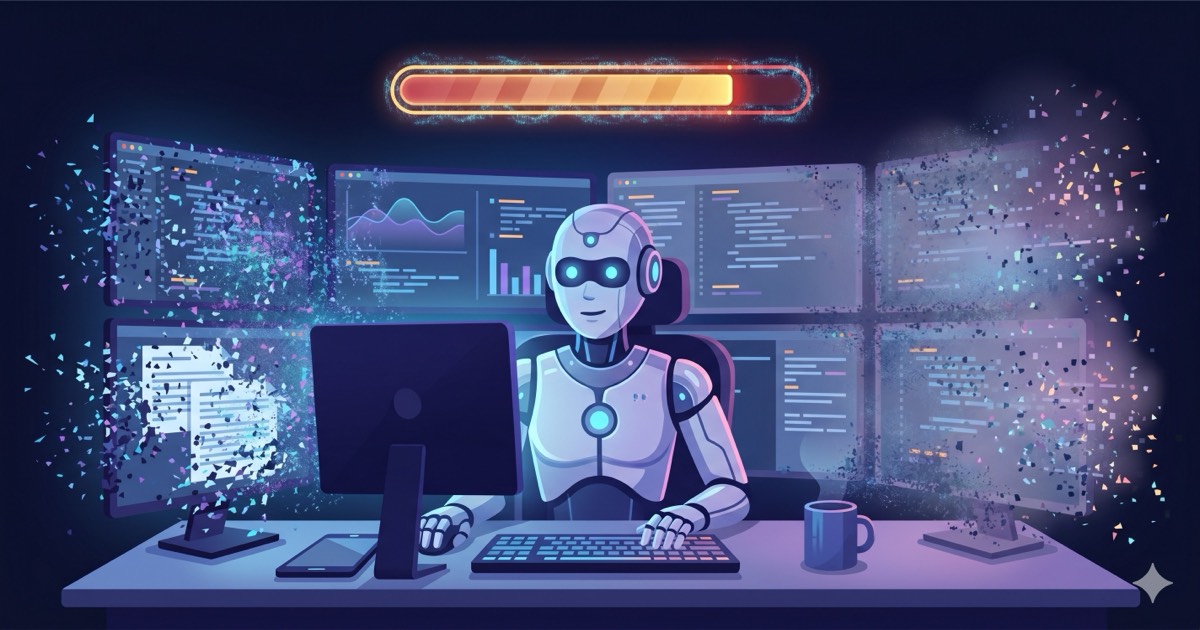 Context window limit in AI-augmented development